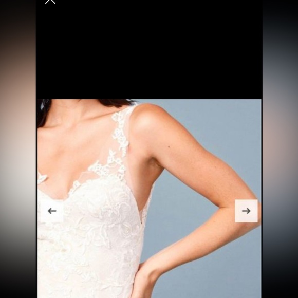 Floravere D. Prince Wedding Dress size 12 - Picture 3 of 10